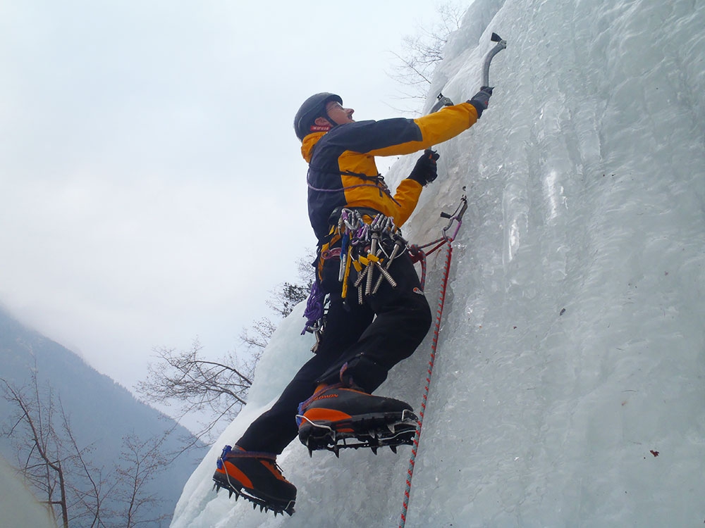 Ice climbing